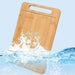 Thick Solid Wood Double‑Sided Rectangular Cutting Board – S, M & L