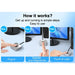 USB Fingerprint Reader for Windows Hello — 1.5m Braided Cable (Windows 11/10)