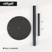 Stainless Steel Paper Towel Holder with Weighted Base — Heavy-Duty Countertop Dispenser