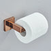 Rose Gold Bathroom Hardware Set — Stainless Steel Towel Rail, Toilet Paper Holder & Hook