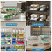 2-Tier Rolling Can Dispenser – Expandable Fridge Can Organiser