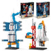 107-Piece DIY Space Rocket & Spaceship Building Set — Launch Centre Model (Plastic Bricks)