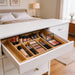 Adjustable Wooden Cutlery Tray Drawer Organiser — Expandable Divider