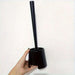 Long‑Handle Toilet Brush with Holder — Flexible Deep‑Clean, Portable (White or Black)