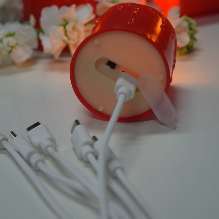 Rechargeable Waterproof LED Tea Lights with Remote Timer — Flameless Home & Wedding Candles