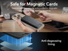 Vegan Leather MagSafe Wallet with Adjustable Stand — 5-Card Holder for iPhone 12–16