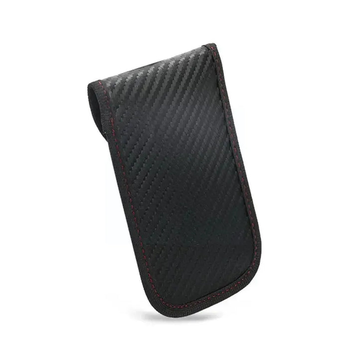 Car Key Signal Blocker Faraday Pouch – Dual-Pocket Key Fob Case