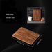 Large Teak Wood Cutting Board — 16.5 x 11.8 in or 13.3 x 9.5 in, 1 in Thick