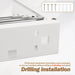 Folding Wall-Mounted Clothes Drying Rack — Retractable, Space-Saving