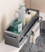 Extra-Large Carbon Steel Sink Caddy - Sponge & Soap Dish Countertop Organiser Rack