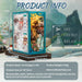 Antiquity Book Nook Dollhouse Kit – Su Dongpo's Life with Touch Light & Dust Cover