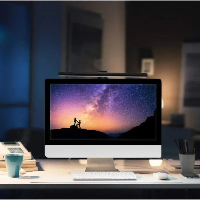 LED Monitor Light Bar Desk Lamp — Eye-care Stepless Dimming (30cm)