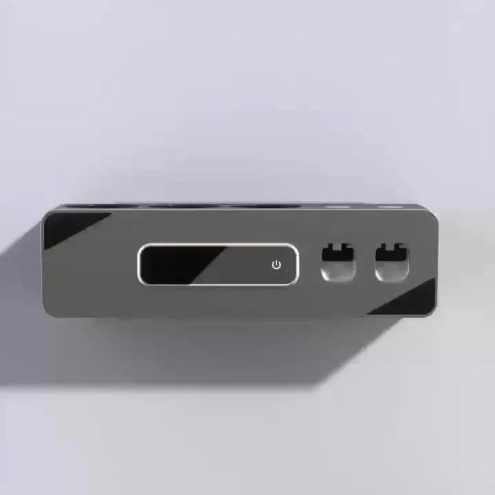 UV Sanitising Wall-Mounted Toothbrush Holder with Automatic Toothpaste Dispenser & USB Charging