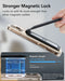 Vegan Leather MagSafe Wallet with Adjustable Stand — 5-Card Holder for iPhone 12–16