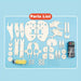 Wooden Dinosaur STEM Model Kit – choose 1 or 4 pcs (T‑Rex, Triceratops, Pterosaur, Brachiosaurus)