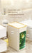 Slim Press-Top Pop-Up Bin — One-Touch Lid, Airtight Odour Lock, 10L