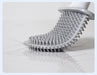 Silicone Toilet Brush with Quick‑Dry Base, Flexible Flat Head and Non‑Slip Handle