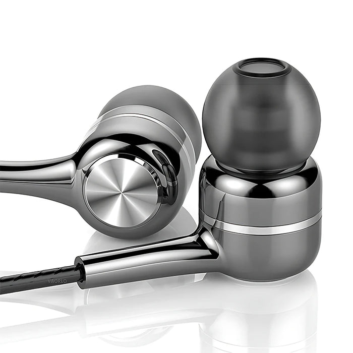 3.5mm Wired In‑Ear Earphones with Microphone — HIFI Bass Stereo