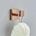 Rose Gold Bathroom Hardware Set — Stainless Steel Towel Rail, Toilet Paper Holder & Hook