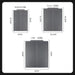 Silicone Drain & Drying Mat – Non‑Slip, Heat‑Resistant Dish Pad