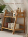 2-Tier Bamboo Spice Rack – Counter & Cabinet Organiser