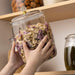 Multi‑functional Lidded Storage Jar — 2.2L to 18L Clear Acrylic