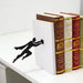 Superhero Metal Bookend — Floating Kids Wall Bookshelf (Model B001)