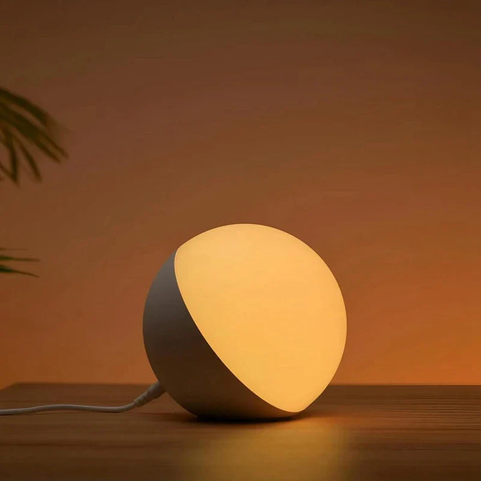 Smart bordlampe dæmpbar skrivebordslampe - App-/stemmestyret, LED RGB, farveskiftende, touchlampe med UK-stik - Ideel til moderne smarte hjem og teknologientusiaster