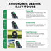 1000m Laser Rangefinder 6x — Slope & Flag Lock, Vibration Feedback, Angle Measurement