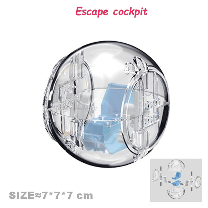 Jurassic Dinosaur Building Blocks - Velociraptor, Triceratops, Indominus & T‑Rex Models