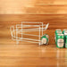 Double-Layer Metal Can Rack — 10-Can Fridge & Pantry Organiser, 35 x 15 x 19cm