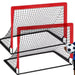 2-Pack Pop-Up Football Goals for Garden, Indoor & Outdoor