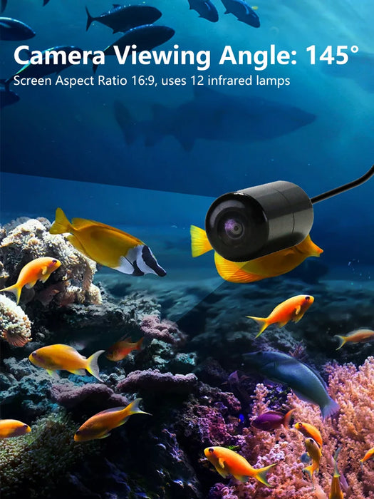 4.3-inch Underwater Fishing Camera with Night Vision and 15m Cable