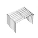Retractable Stainless Steel Pot Lid & Plate Rack — Foldable Kitchen Organiser