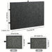 Tilting Puzzle Board with 6 Drawers – 2-in-1 Lid Stand, Felt Surface for 1000+ Piece Puzzles