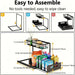 2-Tier Sliding Under-Sink Organiser – Rustproof Metal Storage for Kitchen & Bathroom Cabinets