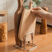 Stainless Steel Space-Saving Pot Lid & Cutting Board Rack - Heavy-Duty Countertop Organiser (1pc)