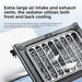Laptop Cooling Pad — Dual Turbo Fans, Multi-Speed, 12–17.3-inch, Two USB Ports