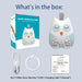 Portable Owl White Noise Machine – 30 Natural Sounds, Rechargeable Baby Sleep Aid