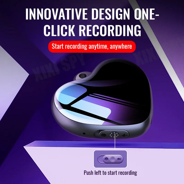 Mini Voice‑Activated Digital Recorder — Compact Dictaphone with MP3 Playback