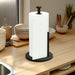 Stainless Steel Paper Towel Holder with Weighted Base — Heavy-Duty Countertop Dispenser