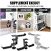 PC Gaming Aluminium Dual Headset Stand — Under-Desk Clamp with Adjustable Rotating Arm