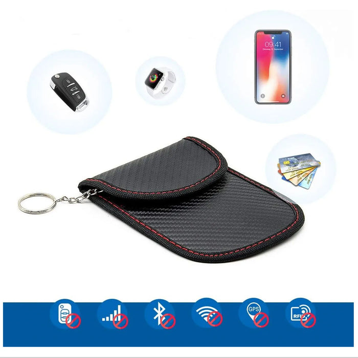 Faraday Key Fob Box and Pouch — Signal‑Blocking Key Safe for Keyless Car Security