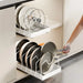 Kitchen Pull-Out Organiser — Pots, Lids, Spices & Drying Rack (Adjustable)