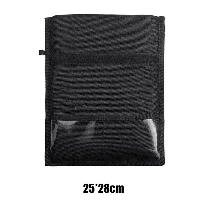 RFID Blocking Faraday Pouch – Anti‑Tracking Phone, Card & Key Shield, Large Wallet Case, Black