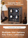 Single Automatic Watch Winder — Compact Rotating Desktop Winder