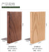 Natural Wooden Desktop Bookends – Book Organiser for Home & Office