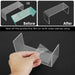 Acrylic Display Stands — 3/6/9/12 Pack Clear Mini Organisers for Perfume, Dolls & Jewellery