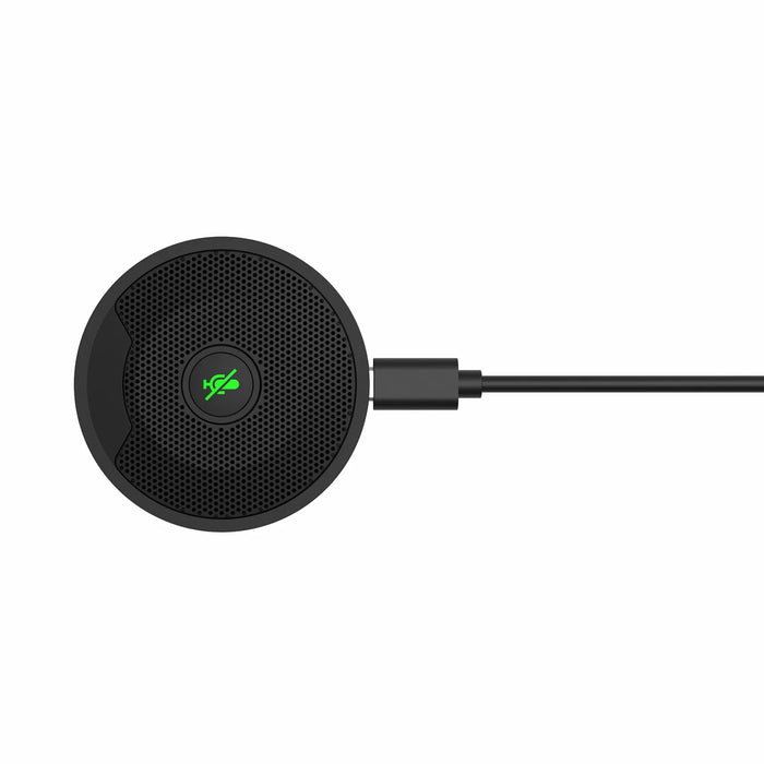 UM10 USB Omnidirectional Conference Microphone — 360° Condenser for PC & Mobile