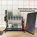 Stainless Steel Over-Sink Plate Organiser with Adjustable Drainboard WDJ-6